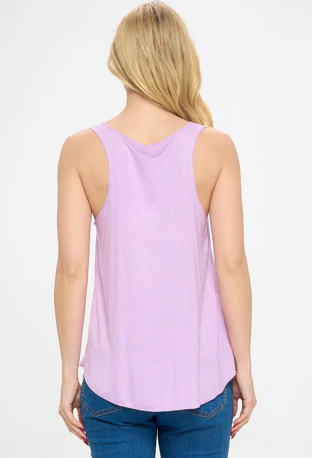 Cat With Moon Print Graphic Tank Top